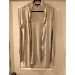 Long White/Cream Cardigan